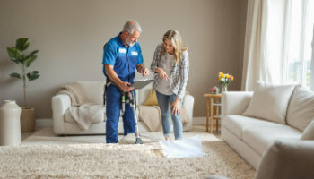 Carpet cleaning selling and quoting for work